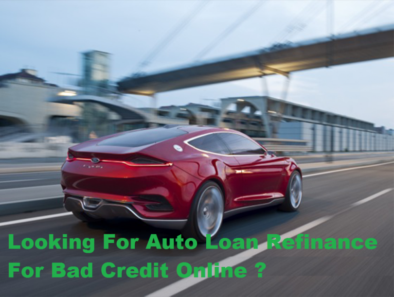 auto loan refinance bad credit online