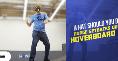 What should you do to dodge setbacks during a hoverboard ride!